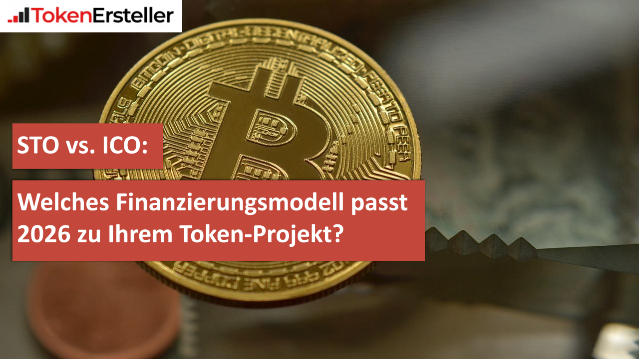 STO vs. ICO Welches Finanzierungsmodell passt 2026 zu Ihrem Token-Projekt bild